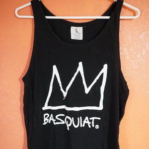 Forever 21 Basquiat Black Tank Top - Mens